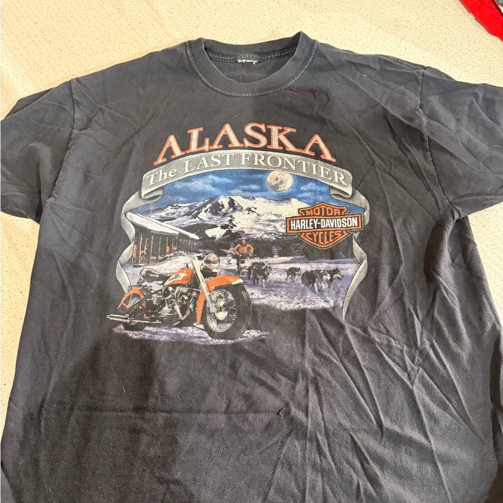 Harley-Davidson Black Alaska Graphic Tee